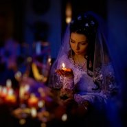 имняя свадьба , венчание, фотограф в Краснодаре