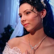 Портрет невесты,зимняя свадьба в феврале,фотограф в Краснодаре