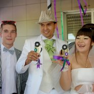 свадебный фотограф в Краснодаре. Свадьба Стиляг, после регистрации