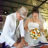 свадебный фотограф в Краснодаре. Свадьба Стиляг, выездная регистрация брака