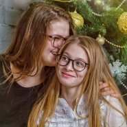 Новогодняя фотосессия для девушки, Краснодар